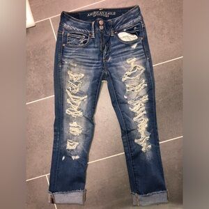 American Eagle Artist Crop Size 2 Jeans